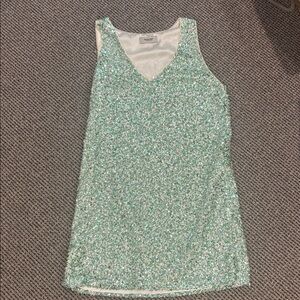 Rachel Comey green sequin dress